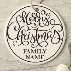 merry christmas ornament svg, merry christmas ornament png