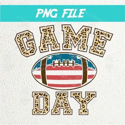 game day png, football leopard