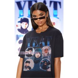 yeat rapper vintage shirt | yeat rapper homage fan tees | yeat rapper homage retro | yeat rapper actor retro 90s | yeat