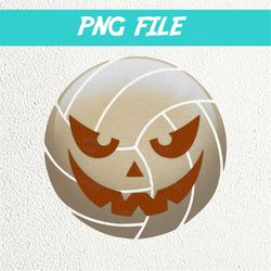 volleyball ball png, halloween scary ball