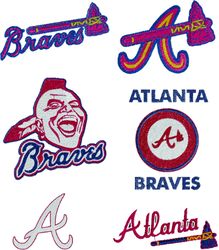 braves embroidery designs