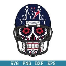 houston texans skull helmet svg, houston texans svg, nfl svg, png dxf eps digital file