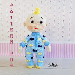 doll baby amigurumi crochet pattern