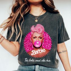 p!nk pink barbie shirt this barbie cannot calm down shirt pink tour shirt