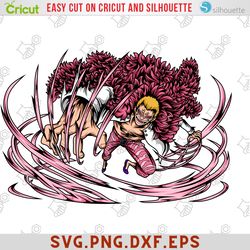 doflamingo,one piece svg bundle, luffy gear 5 svg , luffy nika, one piece anime, manga, one piece png, vector file