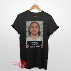 jax teller mugshot vintage tee