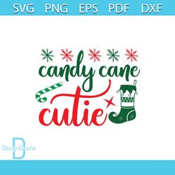 candy cane cutie svg, christmas svg, candy cane svg, snow svg