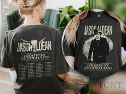 comfort colors retro jason aldean try that in a small town shirt,