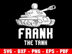frank the tank svg, military tank svg file, united states army svg, us marine war vehicle, world war ii tank svg
