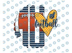 game day png, cute football png, scalloped football png, football  design, ncaa sport svg, ncaa svg, digital download, i