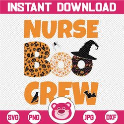 Nurse Boo Crew Png,Halloween Nurse Png, CNA Crew,CNA Crew,Nurse Life,CNA Life,Nursing Assistant,Halloween Pumpkin,Png