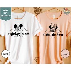 mickey retro shirt, minnie retro shirt, mickey vintage shirt, disney vintage shirt, mickey and co shirt, disney shirt