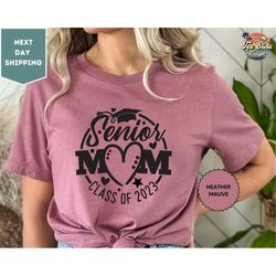 senior mom shirt, graduation party, senior mom senior dad of a graduation shirt, graduation mom shirt, class of 2023 t-s