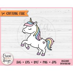 baby unicorn layered svg cut file for cricut silhouette cute magical rainbow unicorn clipart png baby girl newborn nurse