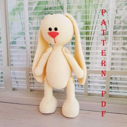 cute bunny amigurumi crochet pattern