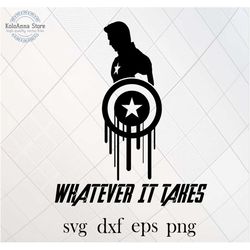 whatever it takes svg, infinity svg, war, superhero svg, cut file, comics svg, silhouette, svg files for cricut