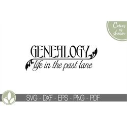 genealogy svg - life in past lane svg - family history svg - ancestry svg - family tree svg - genealogy sign - lineage s