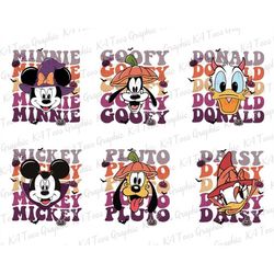 halloween mouse and friends svg bundle, trick or treat svg, halloween masquerade svg, boo svg, spooky season svg, hallow