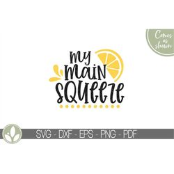 lemon svg - main squeeze svg - lemonade svg - lemon party svg - lemonade png - my main squeeze svg - kids lemonade svg -