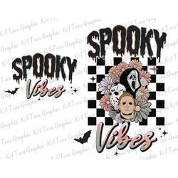 Bundle Spooky Vibes Png, Horror Movie Halloween PNG, Horror Character, Retro Halloween, Horror Movie, Halloween Killer P