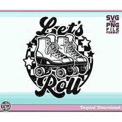 retro roller skates svg png, roller skating svg png, retro roller skate svg files for cricut, cnc and silhouette. roller