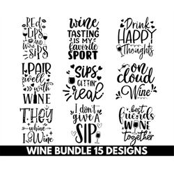 wine svg bundle, wine svg, alcohol svg bundle, wine glass svg, funny wine sayings svg, wine quote svg, instant download