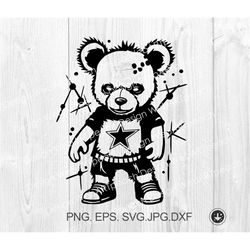 teddy bear svg cache teddy bear png teddy bear clipart svg cut files sign svg,gangster teddy clipart cool angry teddy be