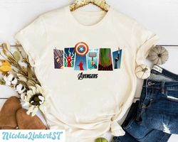 marvel avengers shirt, avengers team shirt, iron man thor hulk black widow, marvel family shirt, marvel comics shirt, ki