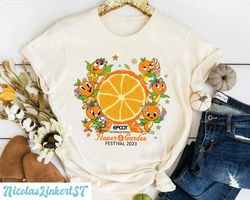 orange bird shirt, epcot flower and garden shirt, epcot festival 2023 shirt, spaceship earth shirt, orange bird epcot sh