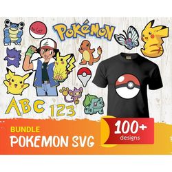 pokemon svg, pokemon png, pokemon logo, pokemon clipart, pokemon symbol, pokemon silhouette, pokemon eps, pokemon font