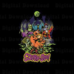 vintage scooby doo png, horror movie png, funny halloween png instant download, sublimation