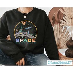 Magic Kingdom Space Mountain shirt, Vintage Space Mountain Sweatshirt, Disney World Shirt, Disneyland Trip hoodie, WDW S