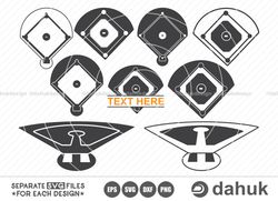 baseball field svg, baseball field cut files for silhouette, baseball field clipart, cut file, for silhouette, svg, eps,
