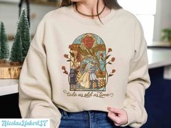 tale as old as time shirt, beauty and the beast sweatshirt, belle princess hoodie, enchanted rose apothecary, belle rose