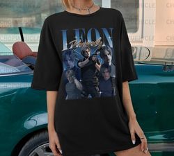 blue leon shirt, kennedy shirt