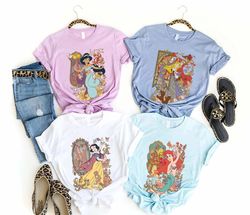 disney princess shirt, disney jasmine, aurora, ariel, snow white princess shirt, disney group shirts, matching disneylan