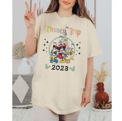 disneyland trip 2023 shirt, disney mickey minnie shirt, disneyworld shirt 2023, vintage disneyland shirt, matching disne