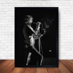 jim morrison music poster canvas wall art home decor (no frame)