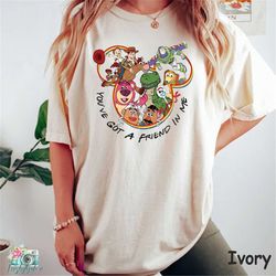 Toy Story Shirt, Retro Disney Comfort Colors Shirt, Toy Story Character Shirt, Toy Story Disney Shirt, Disney Vacation T