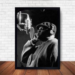 the notorious hip hop music poster canvas wall art home decor (no frame)