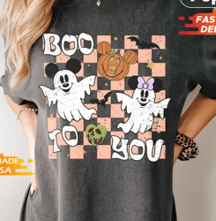 retro halloween mickey and minnie png