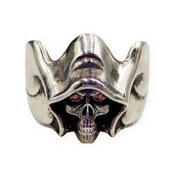 ring grim reaper, code 700640ym, completely 925 sterling silver