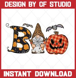 halloween boo png, halloween gnome png, boo sublimation, gnome png, boo shirt design, boo digital download, printable