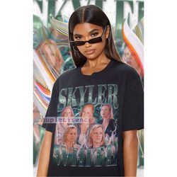 retro skyler white vintage shirt | skyler white homage retro | skyler white tees | skyler white 90s sweater | skyler whi