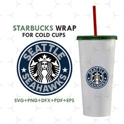 seattle seahawks starbucks wrap svg, sport svg, seattle seahawks svg, seahawks svg, nfl starbucks svg, seahawks starbuck