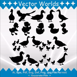 duck svg, ducks svg, animal, birds, svg, ai, pdf, eps, svg, dxf, png, vector