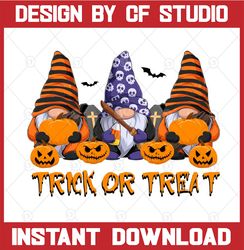 trick or treat gnomes png, halloween png, sublimation file, sublimation designs downloads,digital download, pumpkin png,