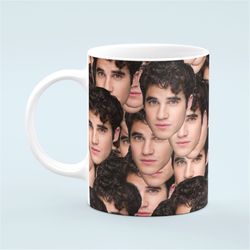 darren criss coffee cup | darren criss lover tea mug | 11oz & 15oz coffee mug