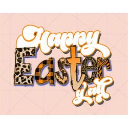 happy easter png, funny easter png, groovy easter day sublimation design download