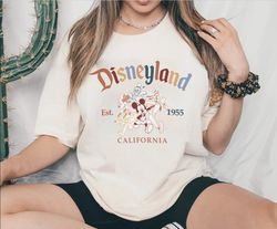 vintage mickey disneyland est 1955 california shirt, mickey and friends shirt, funny mickey mouse shirt, disneyland shir
